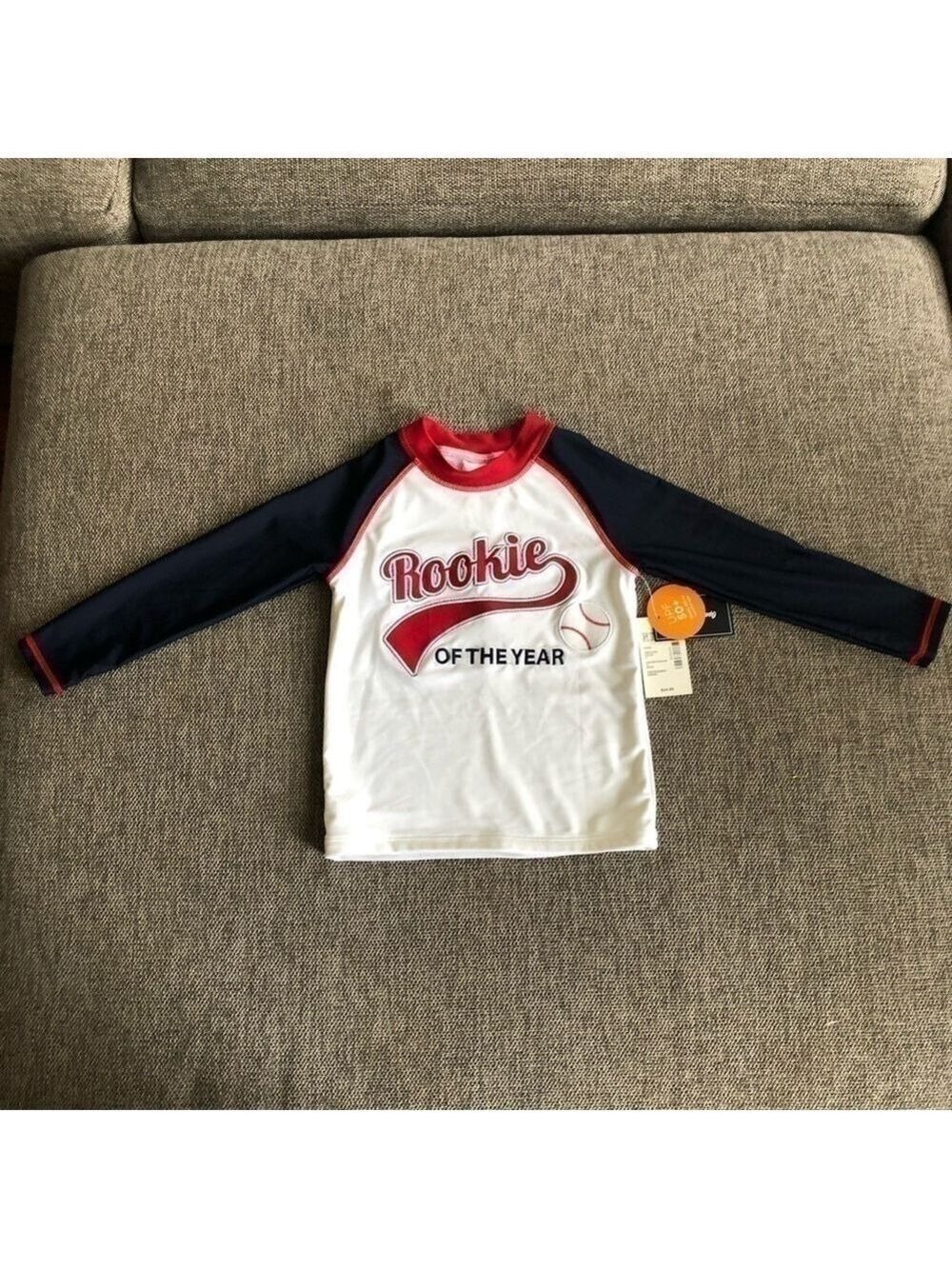 Gymboree Rashguard Boys Swim Top Sizes 2T Opening Day Rashguard Top - Picture 5 of 5